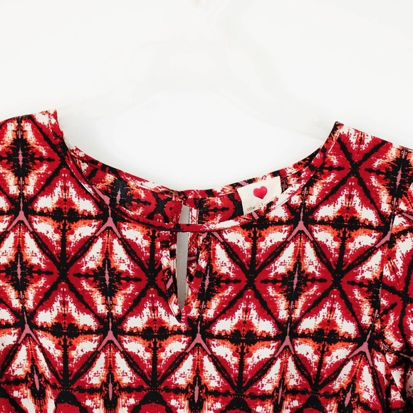 LOW PRICE! Women's Fun One Clothing Shorts Long Sleeve Romper, Red, Black, Med - Picture 3 of 10